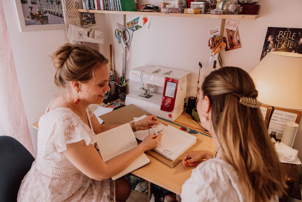 Premier rendez-vous du processus de confection des robes de mariée