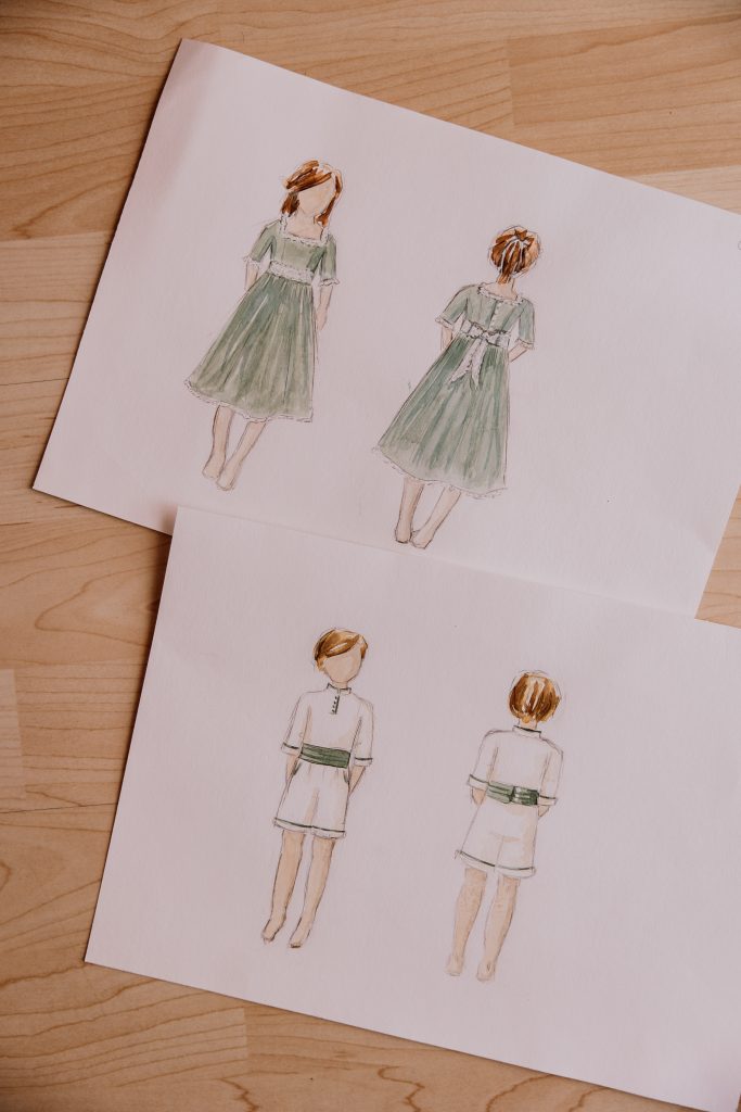 Tenue sur mesure pour enfants
