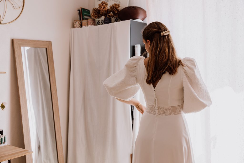 Essayage de la robe